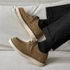 High Quality Leather Men Sneakers Shoe Casual Flat Walking Oxford Shoes Outdoor Anti-slip Wearable Comfort All Day Commute Shoes