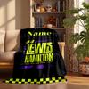 Coperte di Flanella Personalizzate Lewis Hamilton Morbide Calde Accoglienti Plaid per Arredamento Casa Regali di Festa