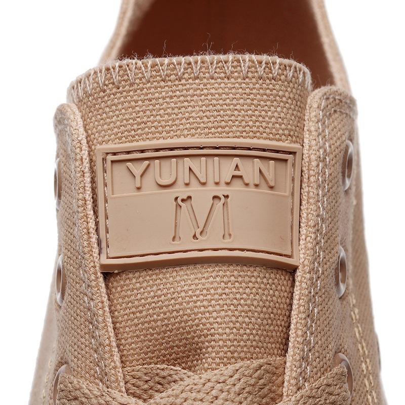 Nuove Sneakers in Tela Color Latte Scarpe Casual Unisex Stile Coreano Suola in Gomma Classica Vulcanizzate Slip-On Scarpe Comode per Coppia