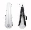 YoungMonic A Heavy-Duty, Ultra-Lightweight Carbon Fiber Violin Case for 44 Full-Size Violins, Weighs Approximately 2kg (White)