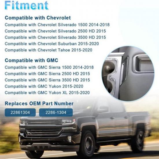 Center Console Armrest Latch For Chevy Silverado 1500 2500 3500 HD 2014-18 2016