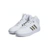 Adidas Neo Hoops Mid 3.0 Comfortable Sports Slip-Resistant Shock-Absorbing Durable Mid-Top Kids Skate Shoes Kids Sneakers White HP2662