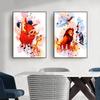 Walt Disney The Lion King Movie Poster Print Watercolor Simba Hakuna Matata Canvas Painting Wall Art Cartoon Animals Home Decor