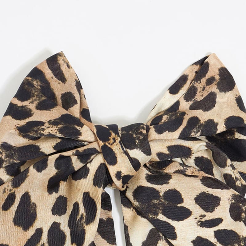 BIMBA Y LOLA [24FW] BIMBA Y LOLA Leopard Pattern Hair Tie B246AIZ033BEF