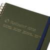 [Delfonics Planner 2026 Edition / Starting October 2025] Rollbahn Diary Homme A5 Monthly Planner (Olive)