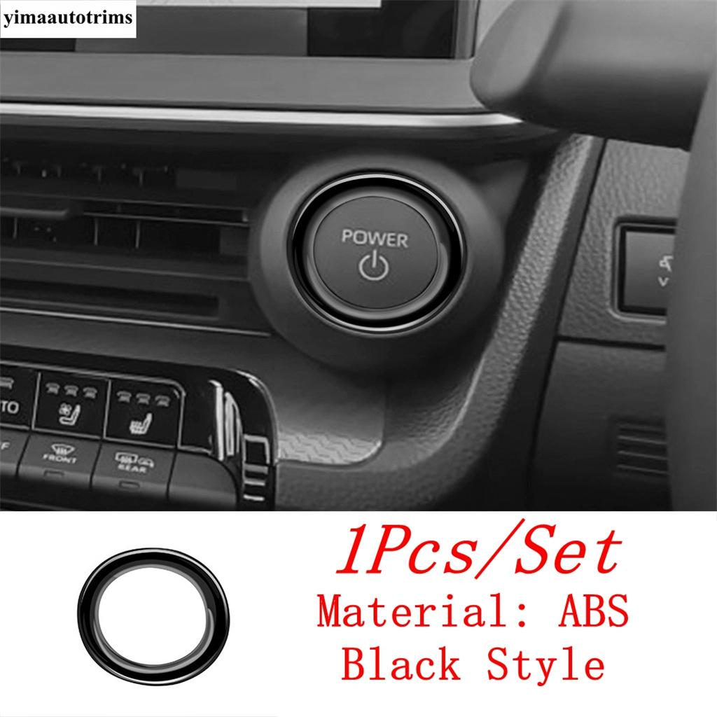 Steering Wheel / Gear Shift Head / Start Stop Button Cover Trim Fit For Toyota Prius 60 Series  2024 Interior Accessories