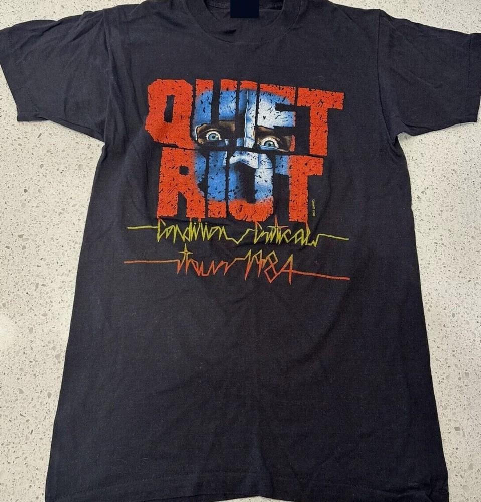 

New Quiet Riot 1984 Condition Critical Concert Unisex Shirt 2XL