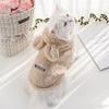 Pet Dog Clothing Autumn and Winter Hooded Jackets French Fighting Cat and Dog Clothing Supplies Cat Clothing