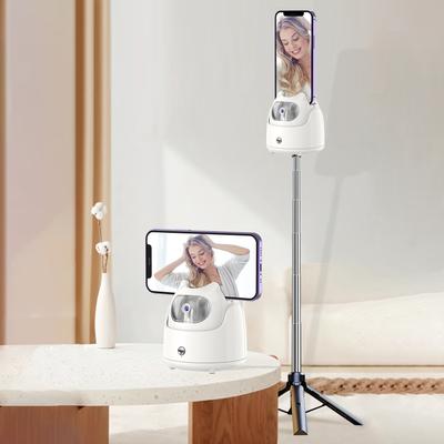 Gimbal AI z automatycznym śledzeniem twarzy, stabilizator do selfie na biurko na telefon, robot kamerzysta z obrotem 360 stopni Nie