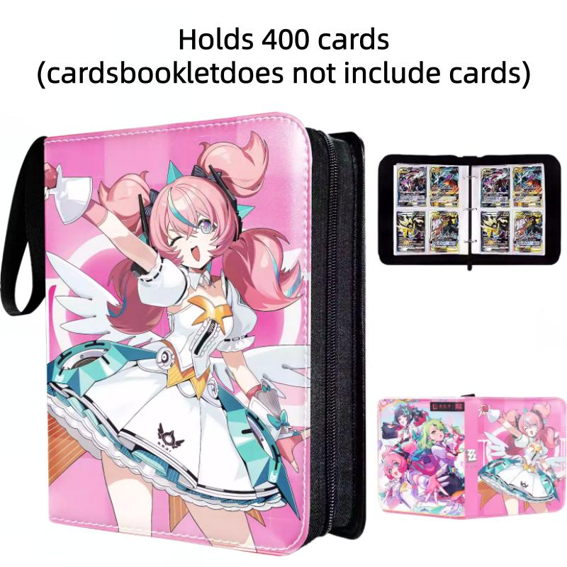 400pcs/900pcs Zenless Zone Zero Card Album Book Folder Anime Collections Zipper Cards Binder Holder Toy Gift