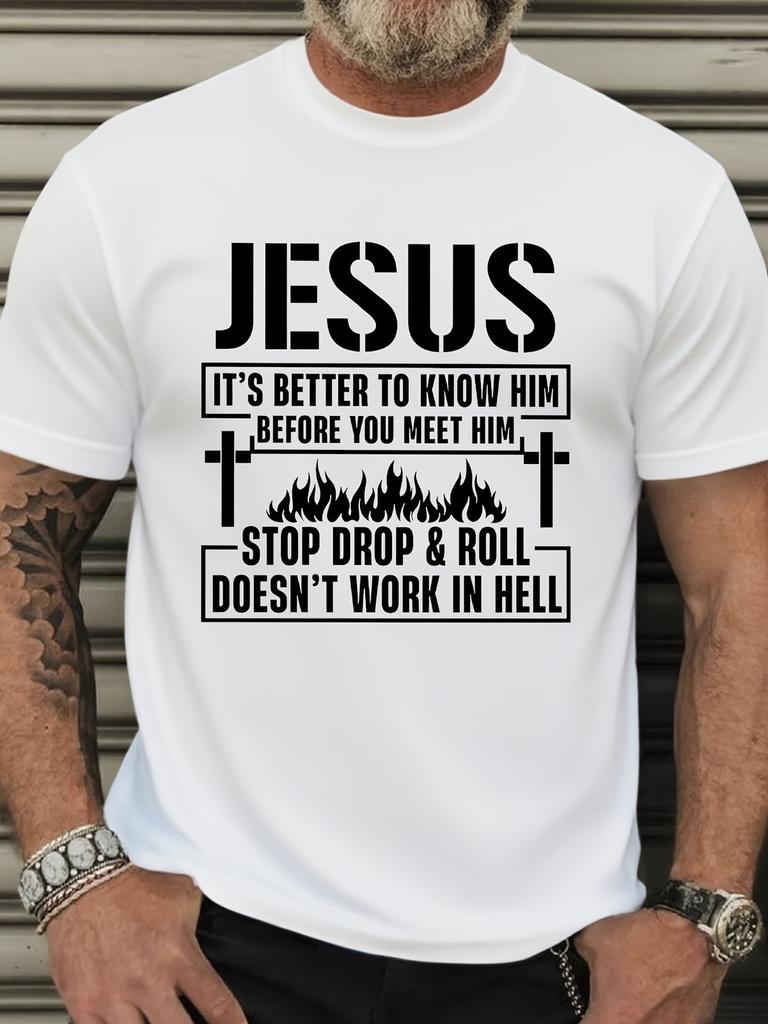 Jesus It's Better To Know Him Funny Christian Graphic T-Shirt