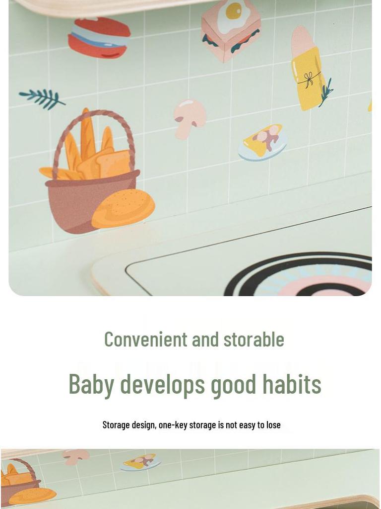 CPCE Pretend Play Cookware Set: Baby Kitchen & Afternoon Tea Toys
