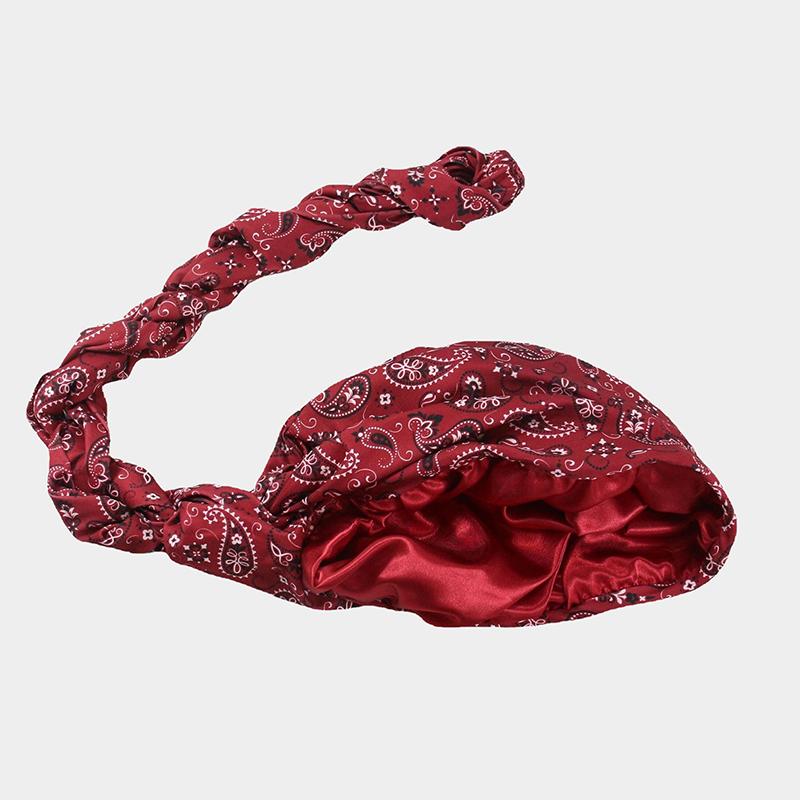 Men Women Paisley Print Headscarf Pirate Hat Outdoor Sport Cycling Bandana Sweat Absorbant Muslim Turban Bohe Style Head Wrap