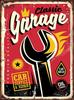 Retro Garage Car Metal Sign Plate Posters Art Wall Decorative House Tin Signs Vintage Poster Decor Room Decoration Mural Picture