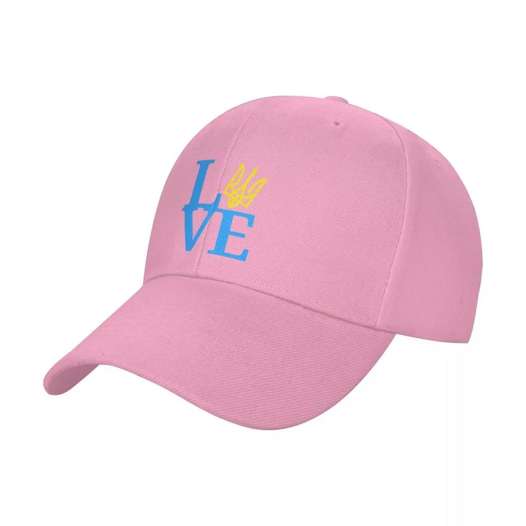 Tryzub Love Baseball Cap Wild Ball Hat Luxury man cap Golf Cap For Girls Men's