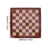 29x29cm 3 in 1 Chess Chekers Backgammon Developing Strategic Thinking Foldable Chess Board Best Gifts No Toxic Chess Board Game