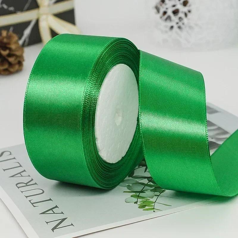 1 Volume 22 Meters Silk Satin Ribbons for Crafts Bow Handmade DIY Gift Wrap Party Wedding Decorative 6/10/15/20/25/40/50mm Tape
