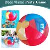LED Beach Balls Inflatable Light Up Ballon 16 Colors Lights 40cm Light Up Beach Balls with Remote for Summer Parties