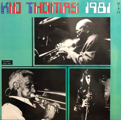 LP Record KID THOMAS VALENTINE  Kid Thomas 1981 With Sammy Rimingto DTS033 Lulu Whites Bl 1981 UK Jazz Used