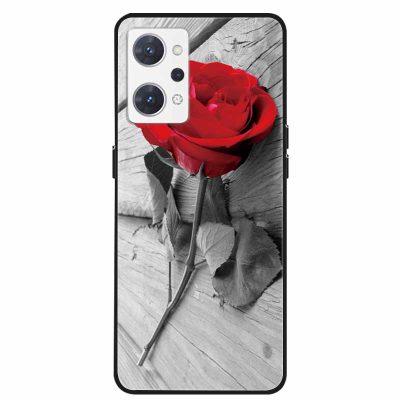 For Oppo Reno 7A 9A Case Phone Cover Soft Silicone Shockproof TPU Funda On For Oppo Reno9 A 5G Protection Capa Reno7 A / Reno9A