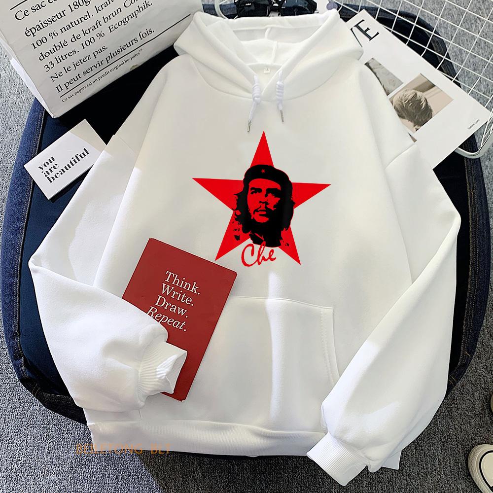 Che Guevara Graphic Printing Hoodies Long Sleeve Winter Sudadera Mujer Women/Men Casual Hooded Sweatshirt Streetwear Comfortable