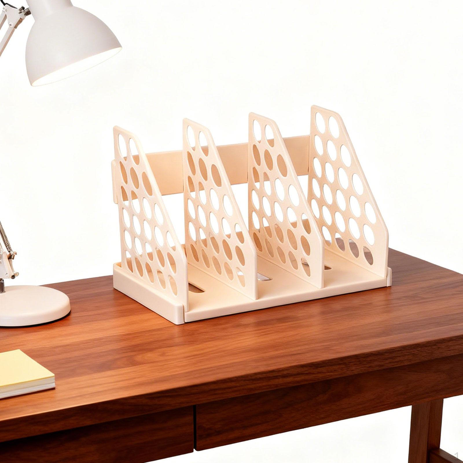 

Подставка-книгодержатель, органайзер для файлов, настольный органайзер для организации и хранения документов, журналов розовый