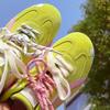 Cowhide version~ thin-soled green moral training shoes women's trend casual shoes 2025 spring new sports Forrest Gump shoes women's trend