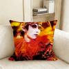 Mana MMalice Gothic Mizer Pillow Case Living Room Sofa Cushion Cover Suitable For Home Bedroom Room Decoration