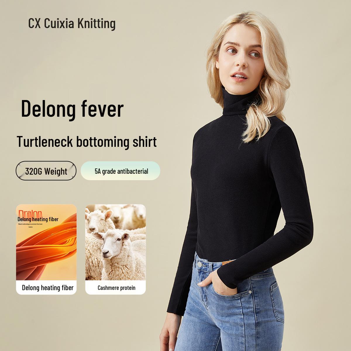 

Women s Antibacterial Hyaluronic Cashmere Base Layer with Stretch & Warmth L (115-135 lbs)