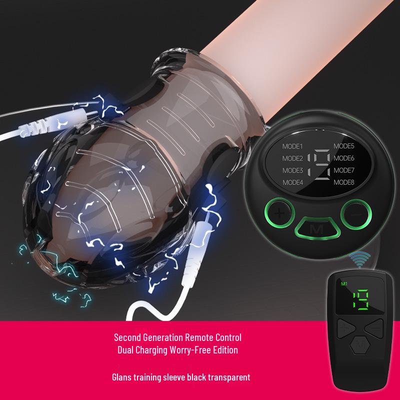 SM Choc Électrique Dispositif d'Entraînement Érotique pour Désensibilisation et Endurance du Pénis