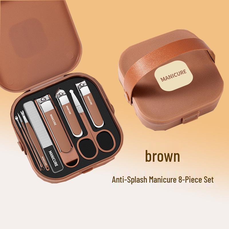 High-End German Nail Clipper Set: Anti-Splash Nail Clippers & Pliers for Home Use