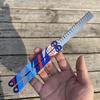 Yoru Comb Butterfly Trainer Hair Peine Head Yoru Knife Training Tool Game Cosplay Collection Gamer Gift