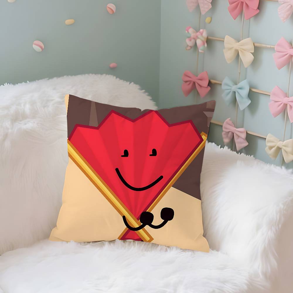 Funny AInanimate InsanityS Case Plush Fabric Soft Pillowcase Double Sided Print Cushion Cover Household Gifts