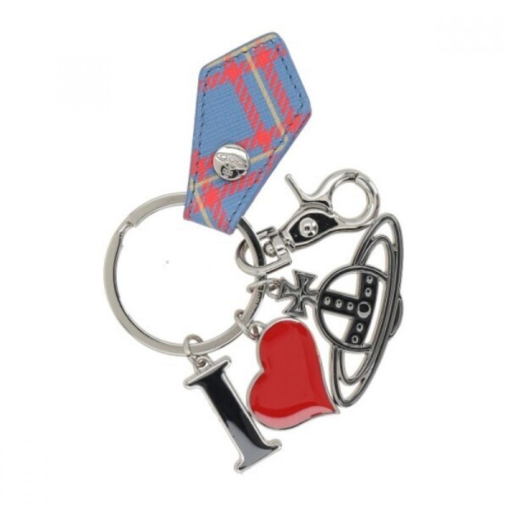 

Vivienne Westwood брелок для ключей из искусственной кожи Saffiano Tartan 8203011eu S0022k3