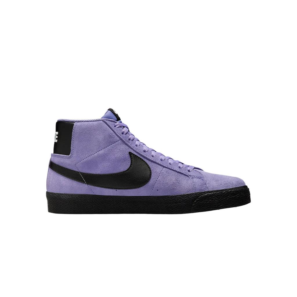 New Nike Sb Zoom Blazer Mid Dusty Amethyst Black FD0731-500