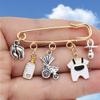 Baby Charm Brooch New Mom Jewelry Pin Mother's Day Gift for Women