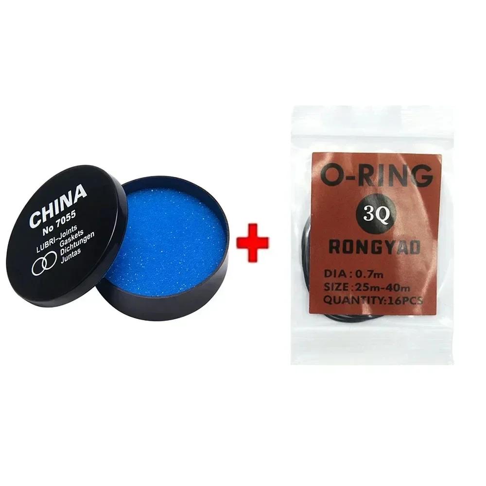 Watch Back O-Ring Case Waterproof Oil Box Watch Crown O-Ring Gasket Silicone Grease Seal Lubricant Repair Tool