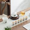 Nanshan Mr. Hand-painted Ceramic Kung Fu Tea Set