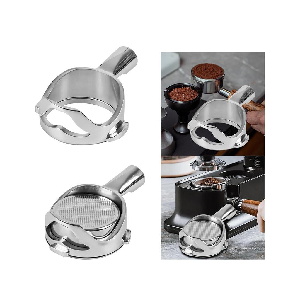 58mm Bottomless Portafilter (without Handle), Reusable Durable Replacement for