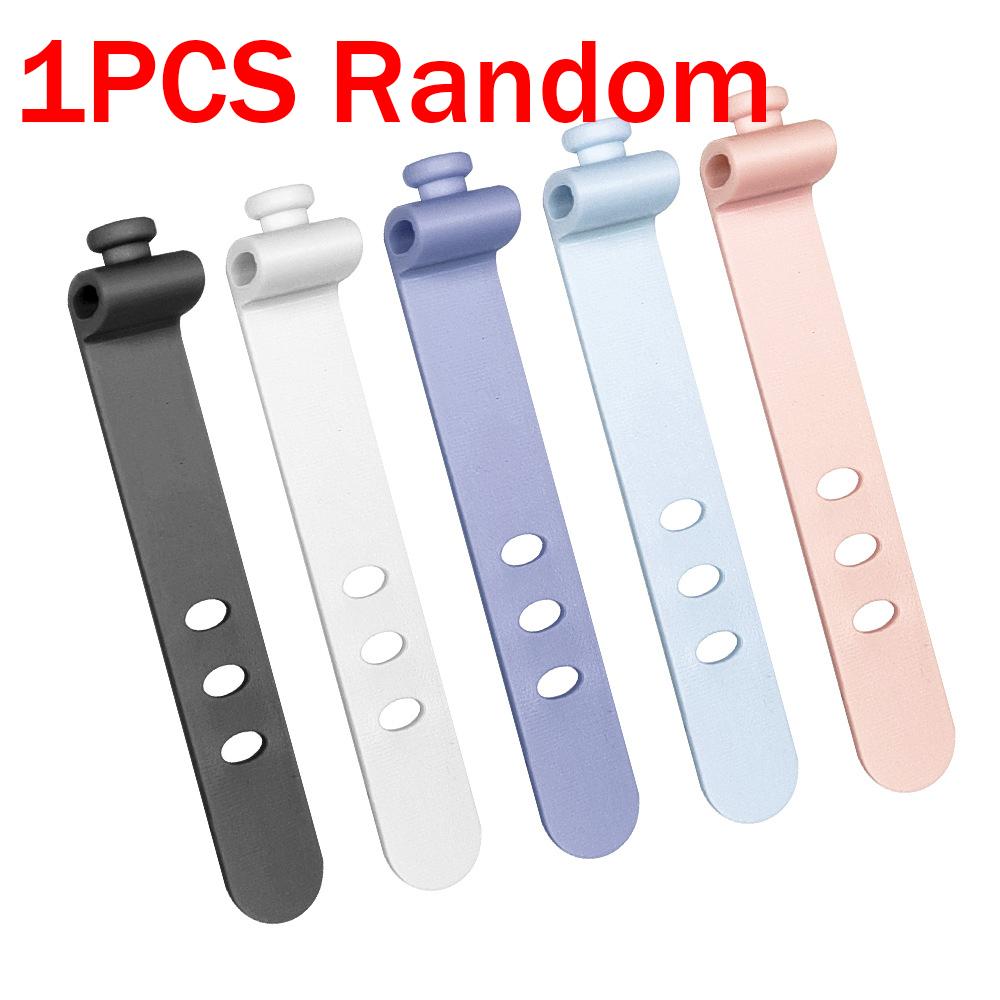3-1pcs Portable Charger Cord Holder Round Storage Cable Winder Retractable Cable Management Flexible USB Wire Cord Reel