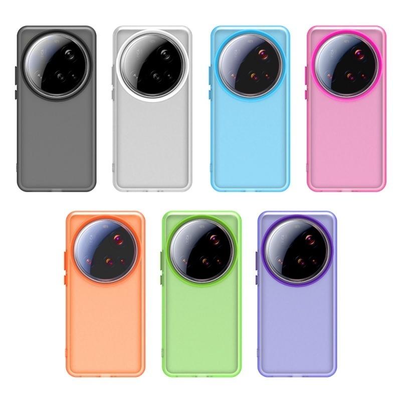 For Xiaomi 15 Ultra Case Cover Xiaomi 15 Ultra Capas Phone Back Transparent Colour Frosted Matte Clear Fundas Xiaomi Mi 15 Ultra