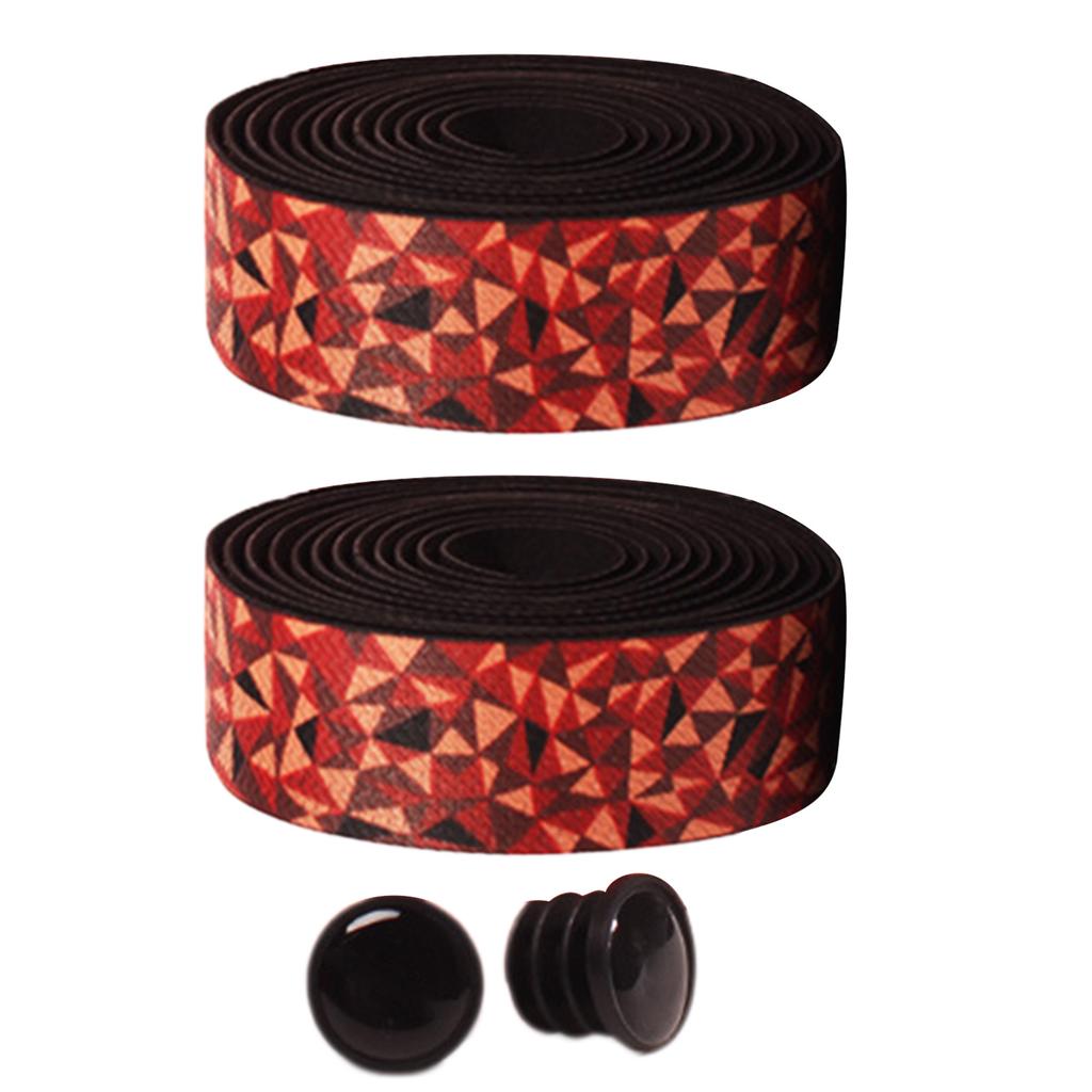2Pcs Road Bikes Handlebars Tape NonSlip Shock Absorbings Handlebars Tape Cyclings Handle Wrap Cyclings Handlebars Tape