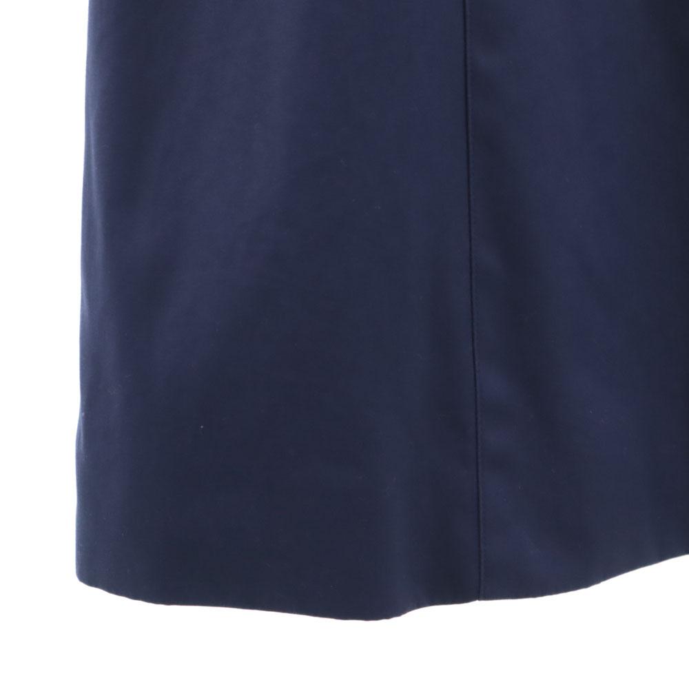 BLUE LABEL CRESTBRIDGE Sanyo Shokai with liner trench coat 36 Navy 2WAY Women Used