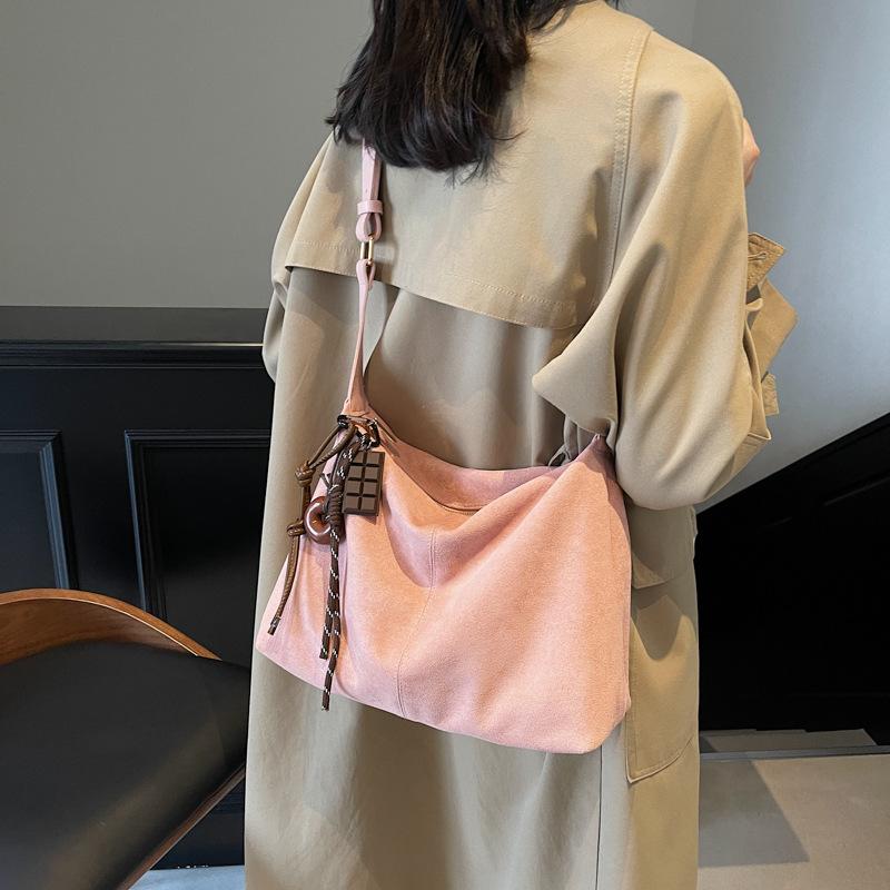 Winter Fashion Large-capacity Underarm Messenger Bag Women's Bag 2025 New Matte Tote Bag Trendy Versatile Shoulder Bag