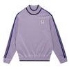 Pigc Women'S 3-Color Point High-Neck Knit Deep Purple (Lfc240185)