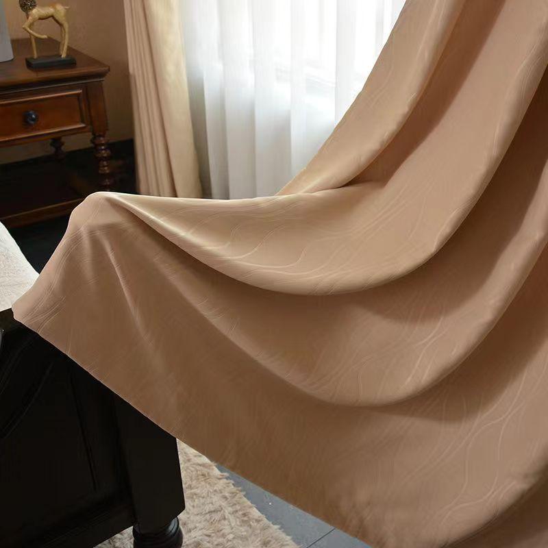 In High Precision Embossed Curtains Finished Curtains Curtains Window Screens