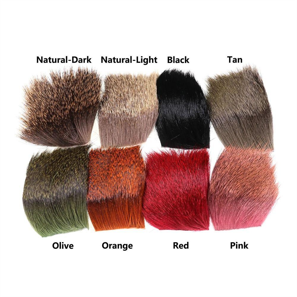 Fly Tying Material Fly Tying Deer Hair Natural Color Dry Elk Hair Caddis  Fishing Lure