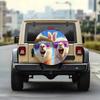 Funny Llama Spare Tire Cover Cute Animals in Sunglasses