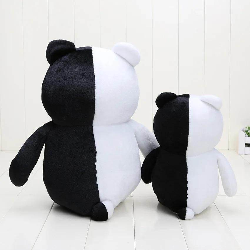 25cm Anime Dangan Ronpa Super Danganronpa 2 Monokuma Ours Noir Blanc Peluche Ours Animal en Peluche Doux Poupées Jouets