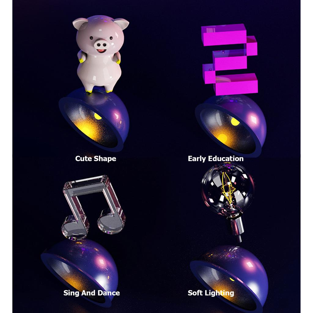 Electronic Dancing  let Toy Cool Light Music Kids Walking Animal Interactive Toy for Children